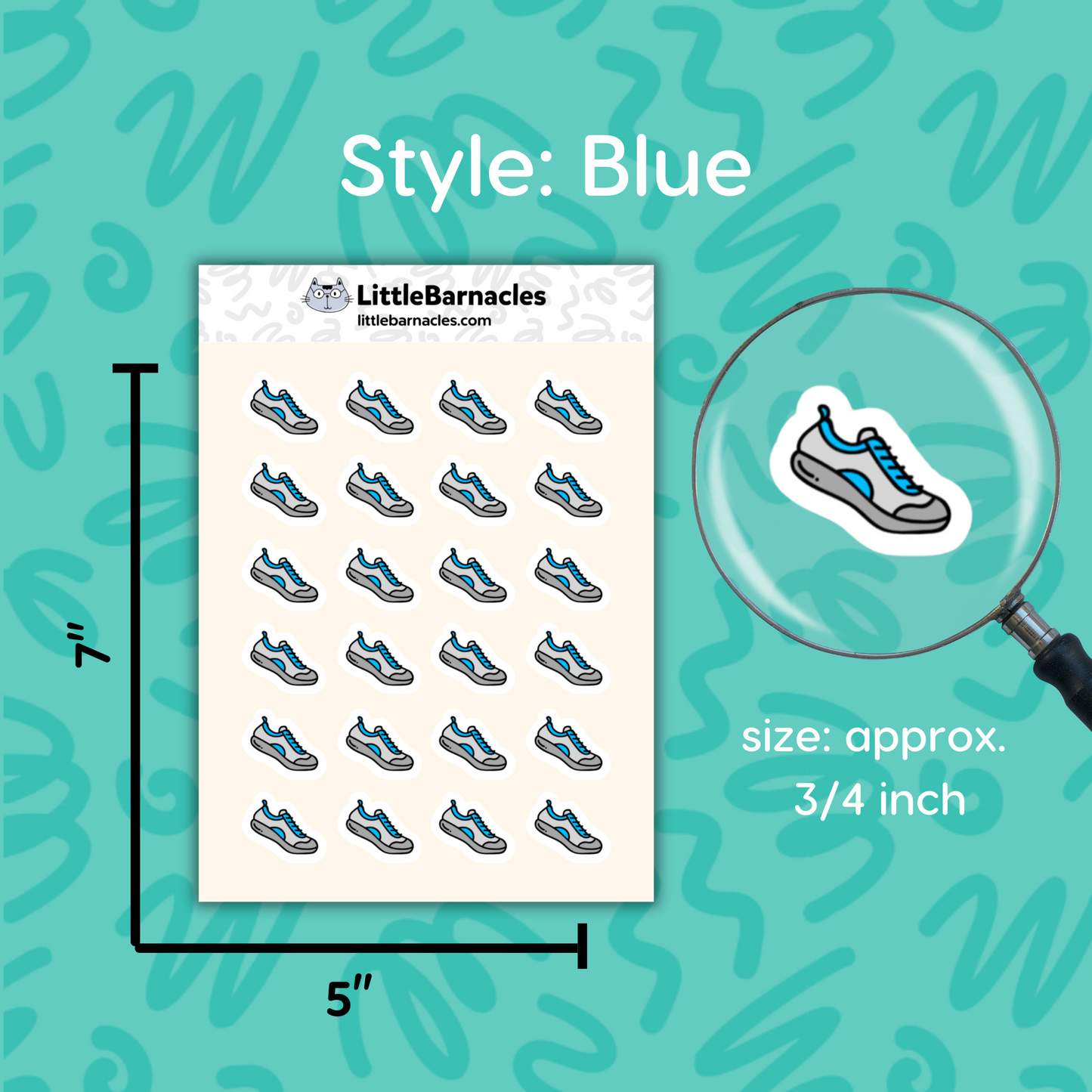 Running Planner Sticker Exercise Sticker Run Reminder Track Sticker Cardio Sticker Treadmill Reminder for Runners Calendar Sticker