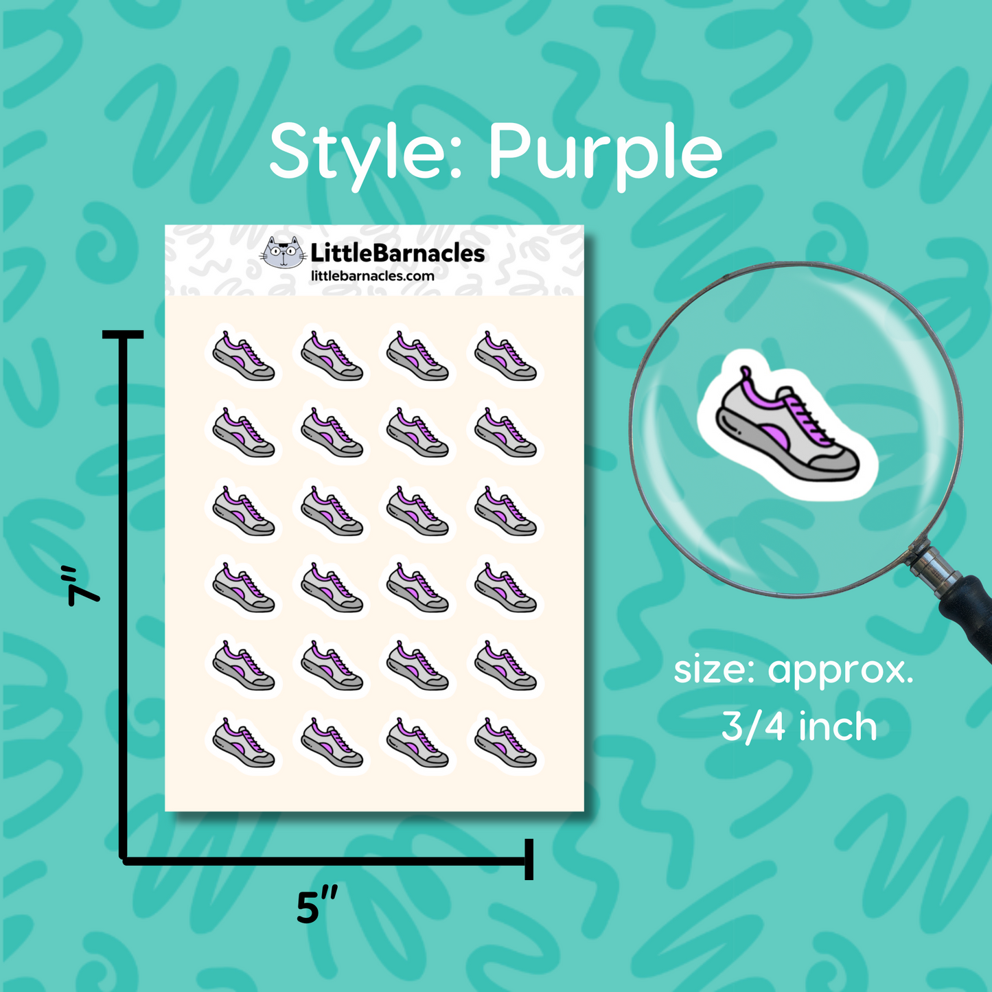 Running Planner Sticker Exercise Sticker Run Reminder Track Sticker Cardio Sticker Treadmill Reminder for Runners Calendar Sticker