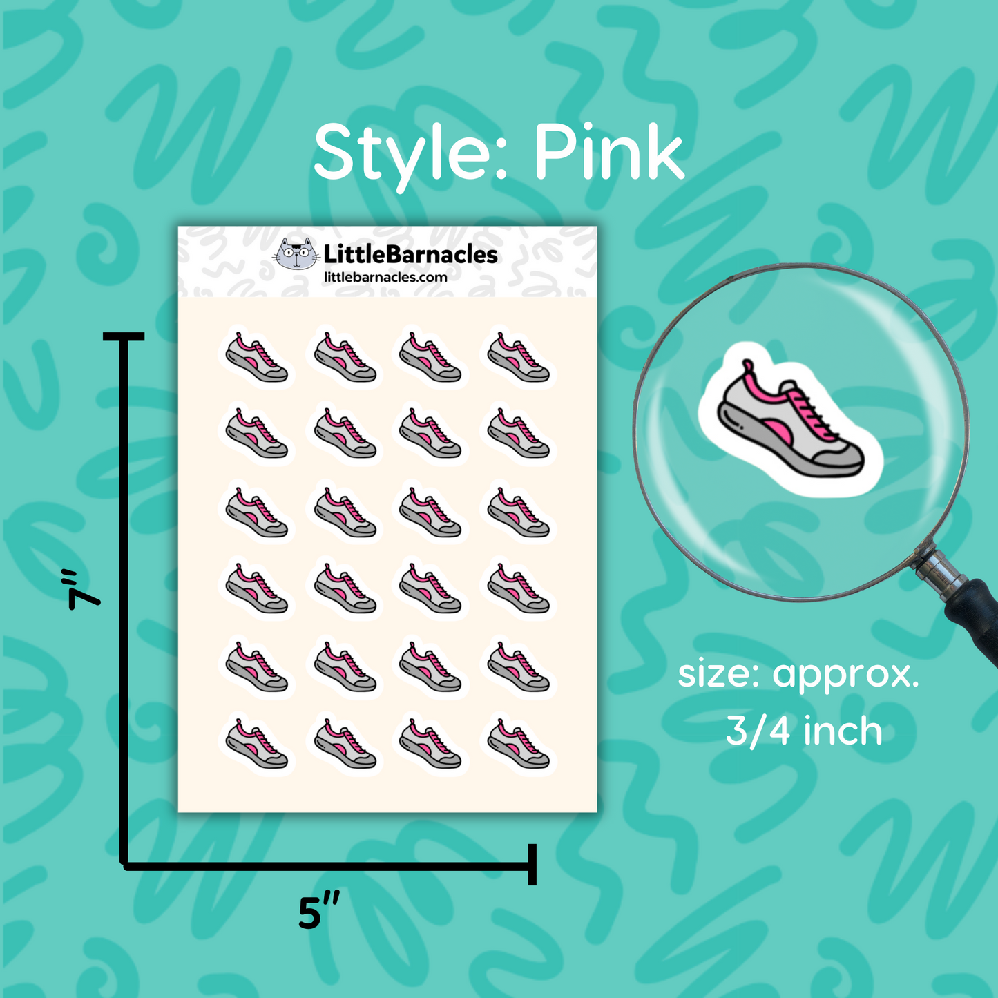 Running Planner Sticker Exercise Sticker Run Reminder Track Sticker Cardio Sticker Treadmill Reminder for Runners Calendar Sticker