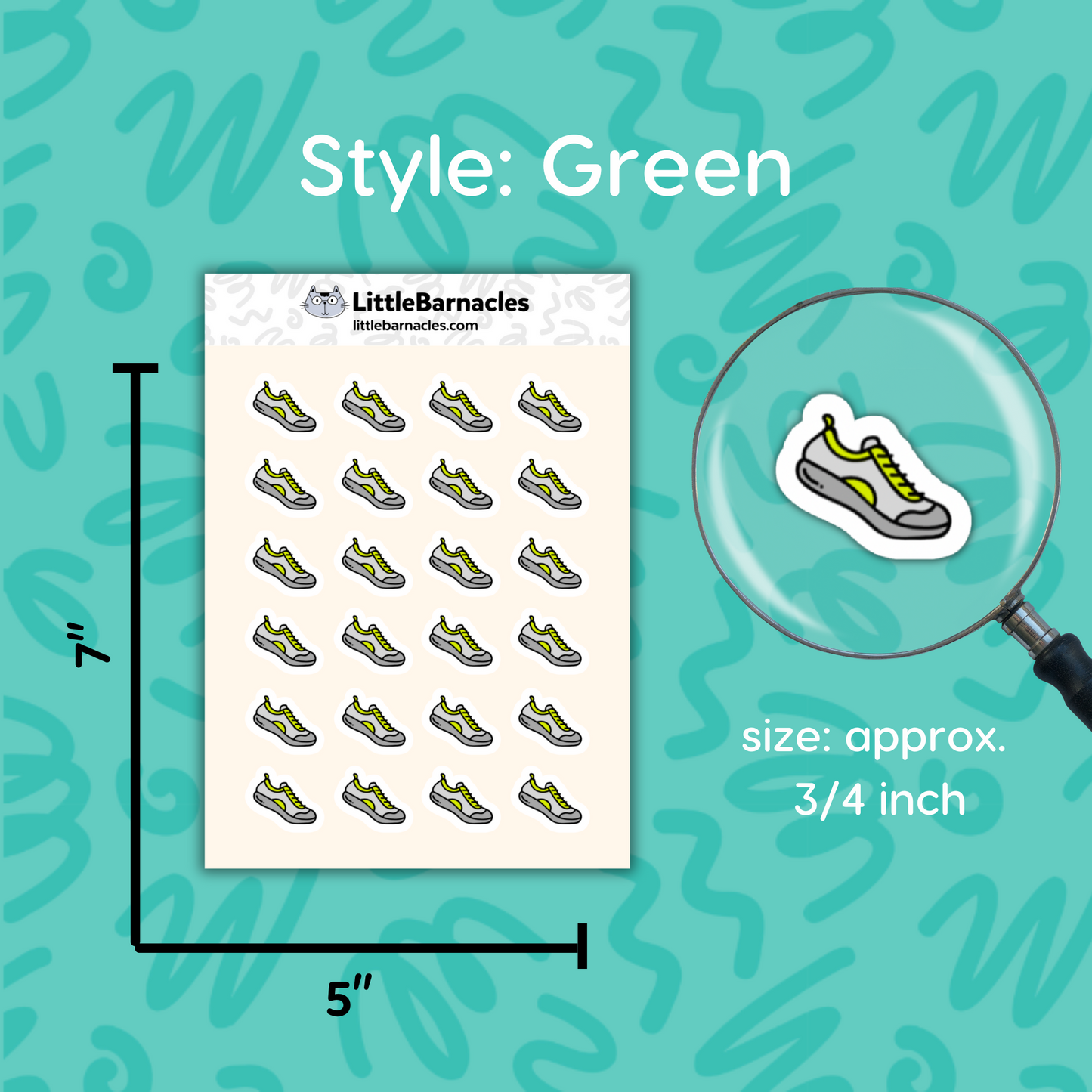 Running Planner Sticker Exercise Sticker Run Reminder Track Sticker Cardio Sticker Treadmill Reminder for Runners Calendar Sticker
