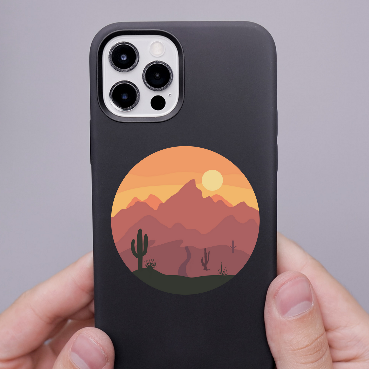 Arizona Desert Landscape Sticker