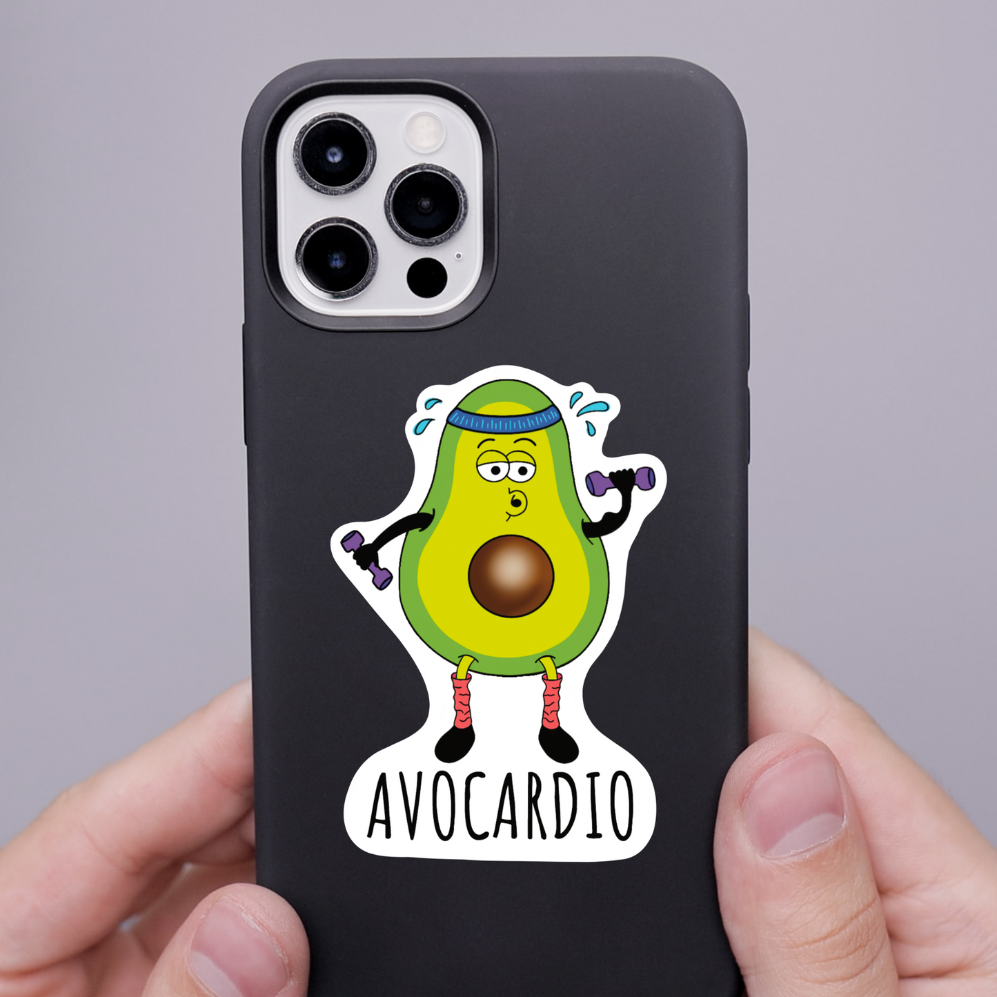 Avocardio Sticker 90s Cartoon