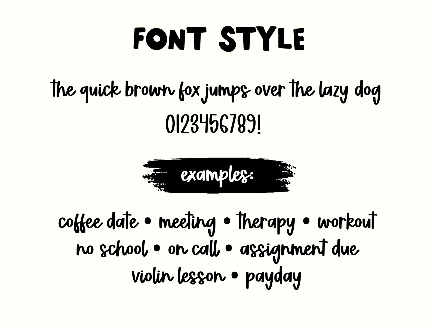 Custom Text Planner Sticker • 5x7 Sheet • Personalized Word Labels • Calendar Planner Stickers • Home Organization Labels
