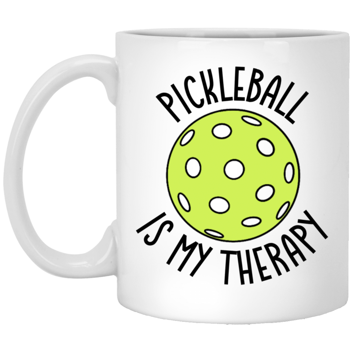 Pickleball Mug Pickleball Therapy Coffee Cup Pickleball Gift Sport Coach Pickleball Coffee Cup Pickleball Mom Pickle Baller