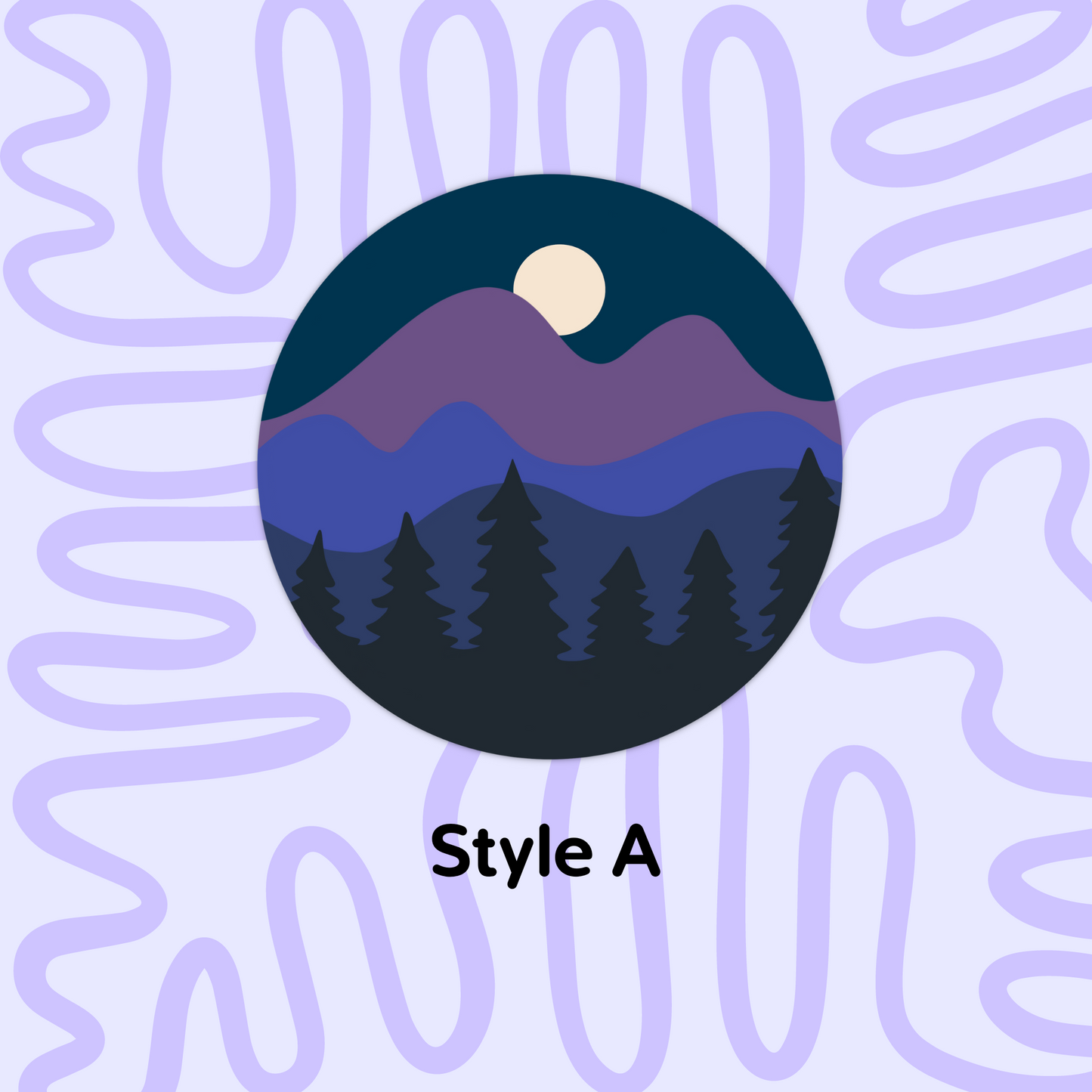Arizona Desert Landscape Sticker