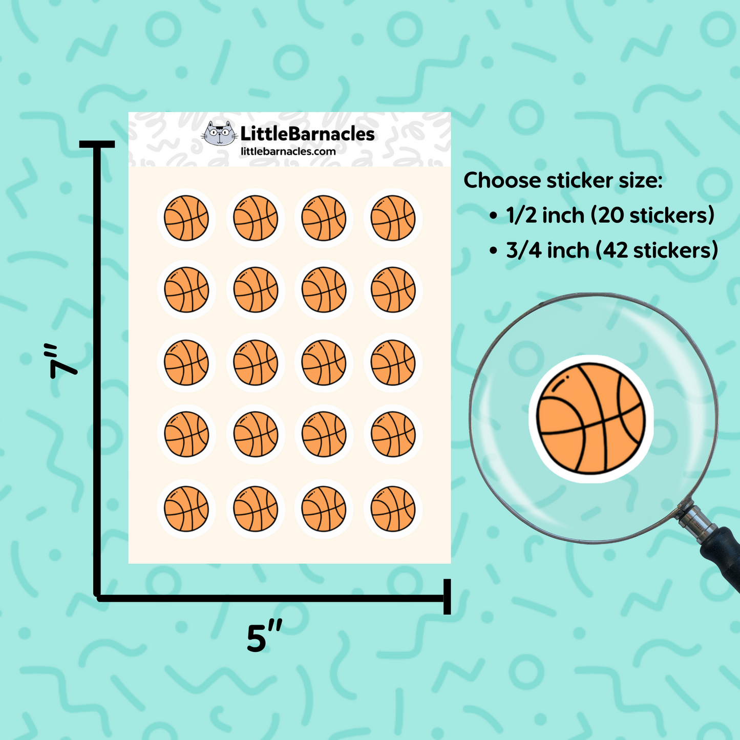 Basketball Planner Stickers Sport Sticker Basketball Game Sticker Basketball Practice Sticker for Planner and Calendar