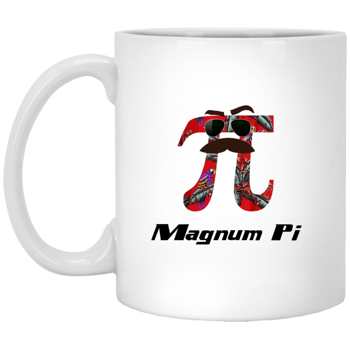 Magnum Pi Mug Math Teacher Coffee Cup Professor Math Student Pi Day