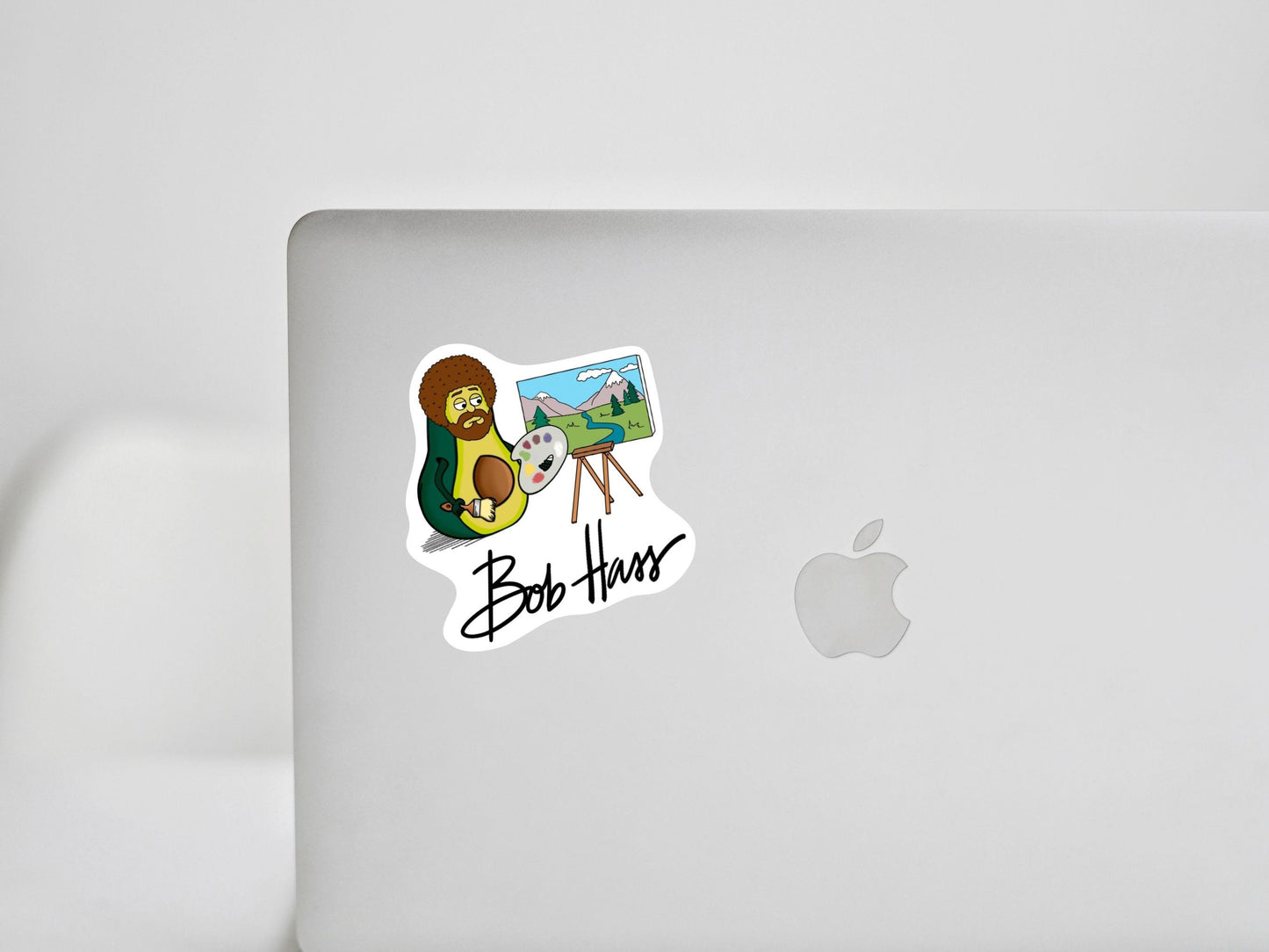 Cartoon Avocado Sticker