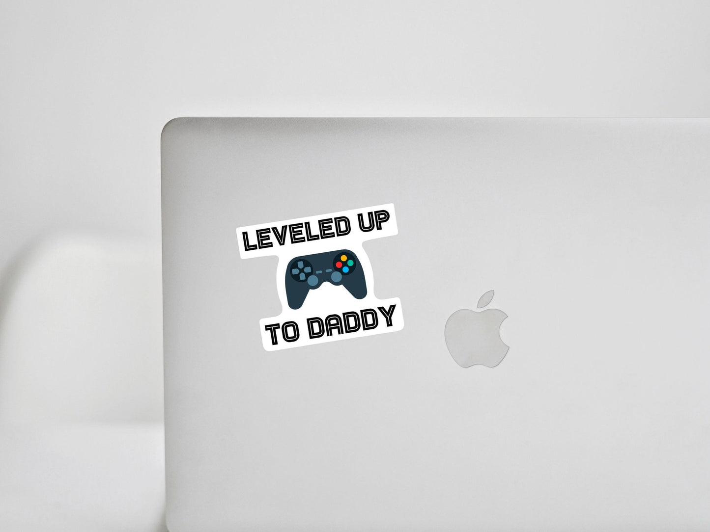 Video Gamer Dad Sticker New Dad Funny Uncle Father-To-Be Video Gaming