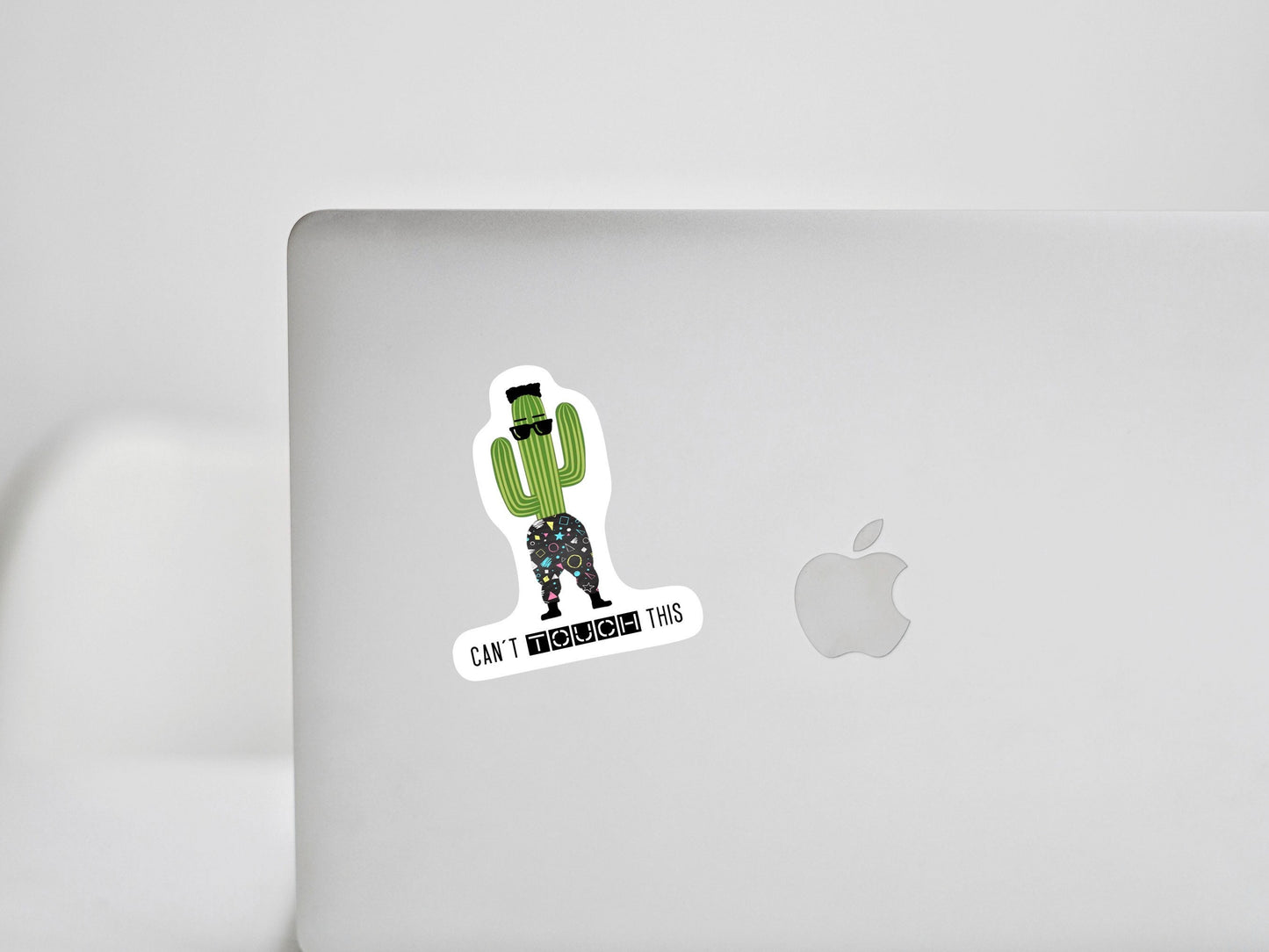 Can't Touch This Sticker Cute Cactus Succulent 90s Nostalgia
