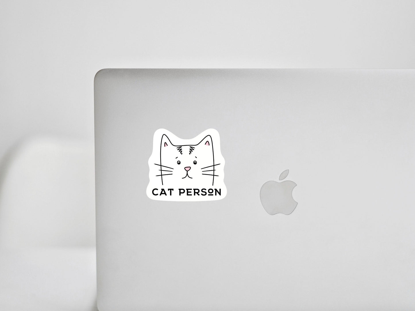 Cat Person Sticker For Cat Lover