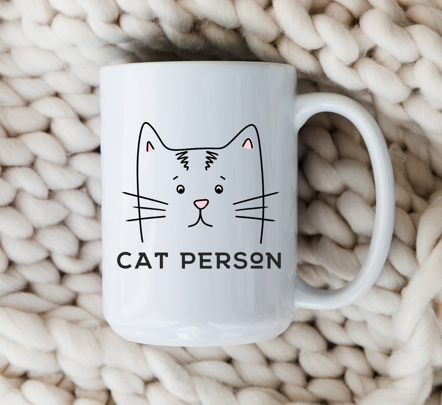 Cat Person Mug