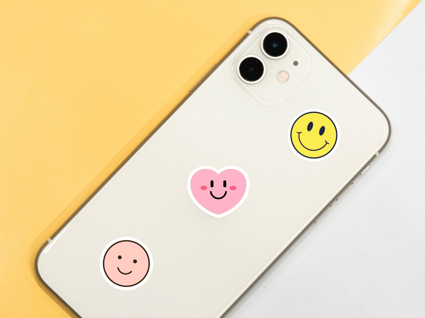 Mini Smiley Face Sticker Sheet Cute Smile Emoji Small Sticker