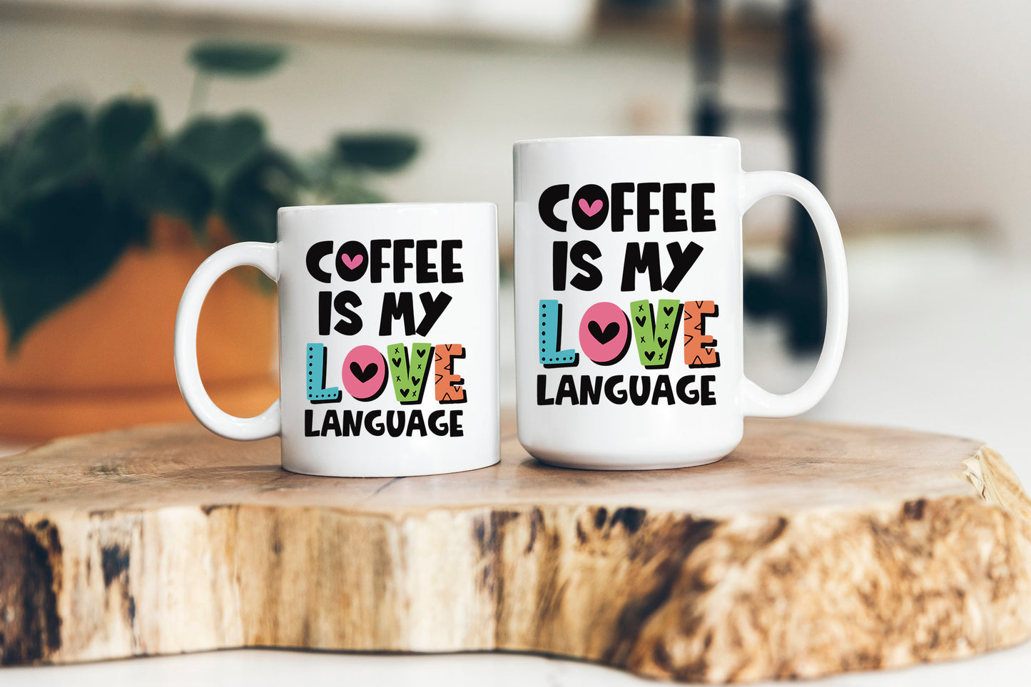 Coffee is My Love Language Mug