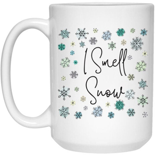 I Smell Snow Mug Gilmore Girls Coffee Cup