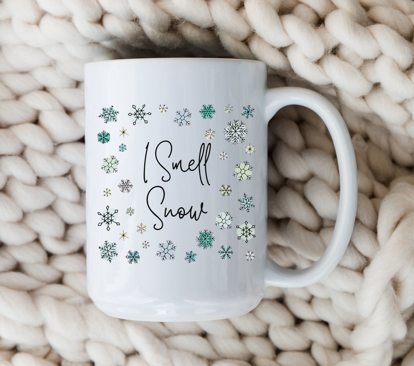 I Smell Snow Mug Gilmore Girls Coffee Cup