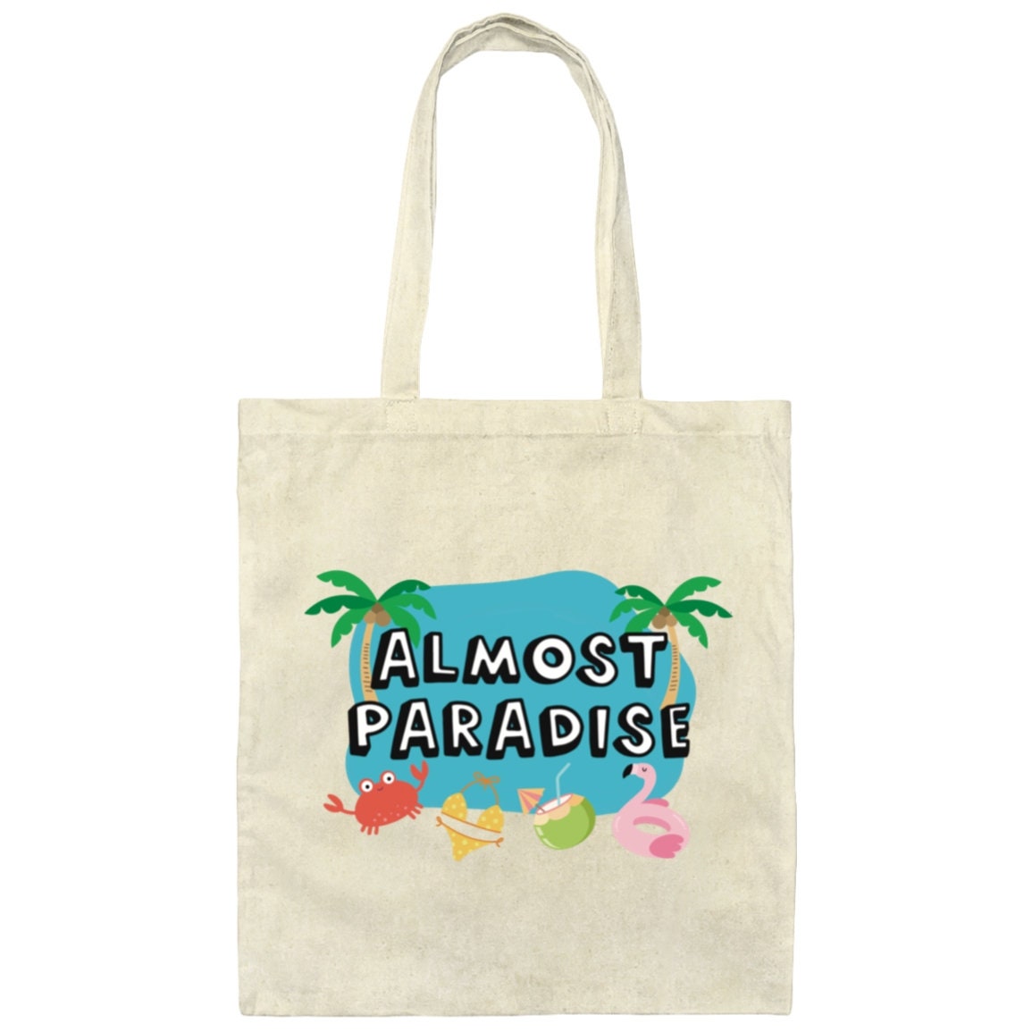Almost Paradise Canvas Tote Bag Bachelor In Paradise