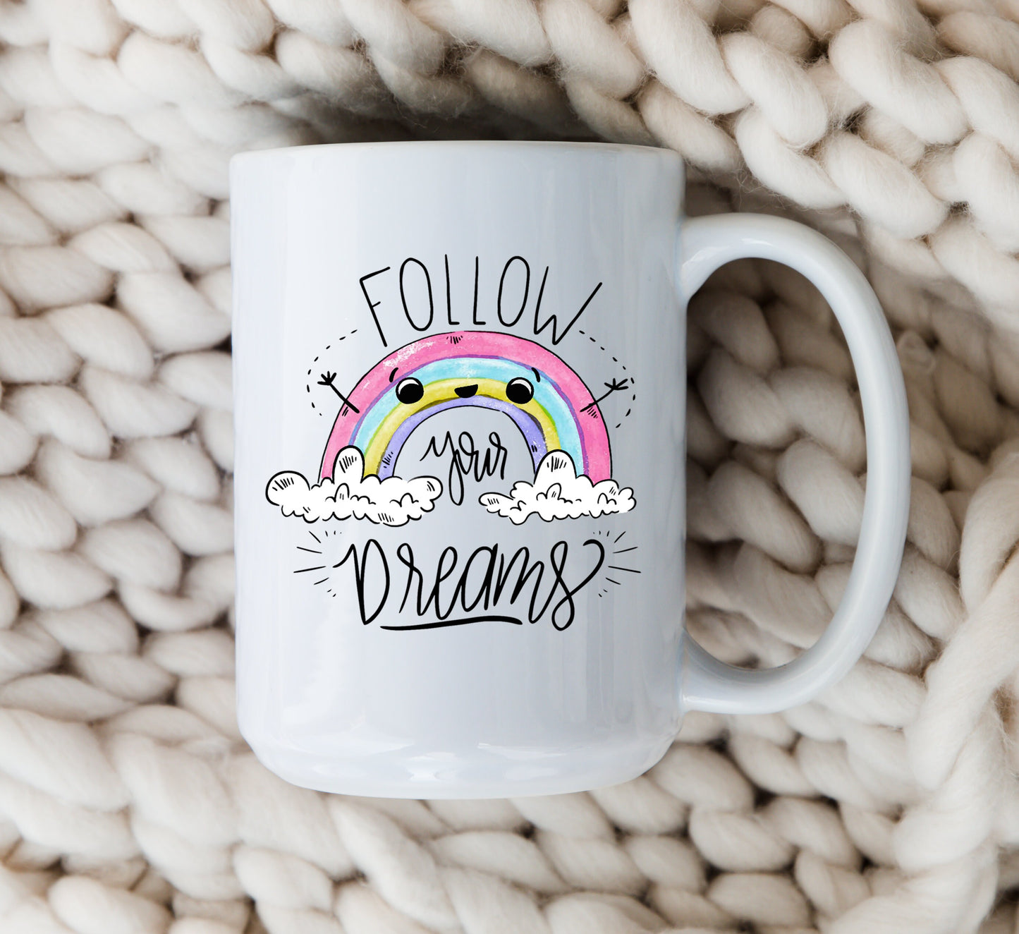 Follow Your Dreams Mug Graduation 2024 Graduation Gift Inspirational Mug