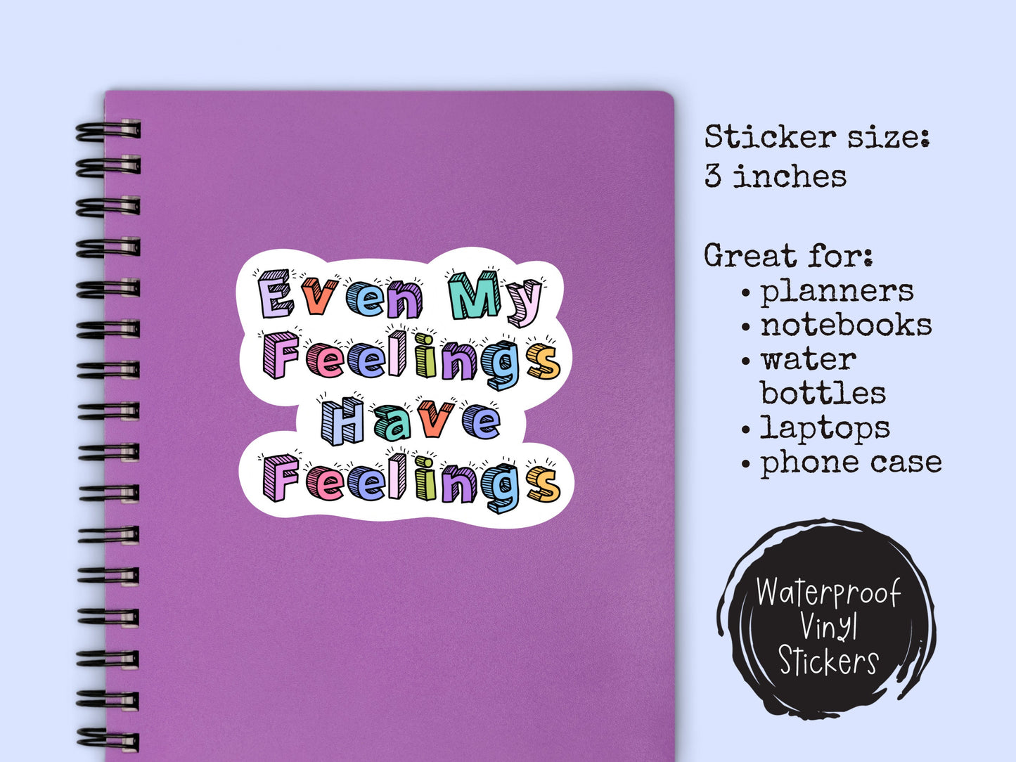 Funny Anxiety Sticker Mental Health