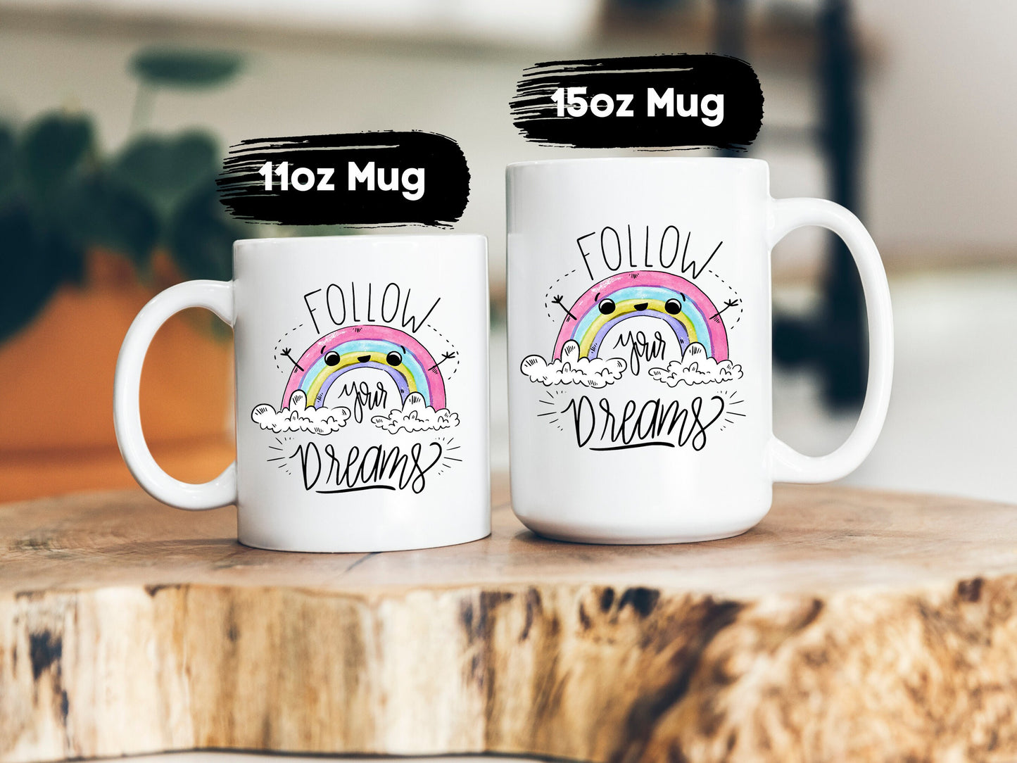 Follow Your Dreams Mug Graduation 2024 Graduation Gift Inspirational Mug