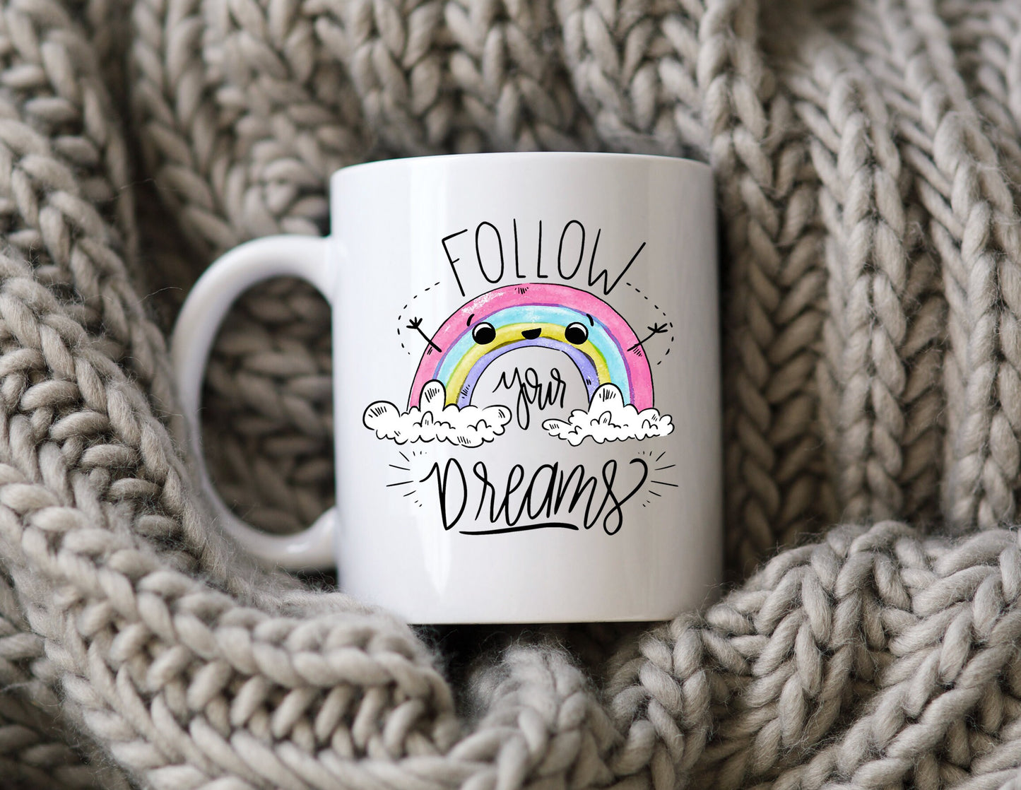 Follow Your Dreams Mug Graduation 2024 Graduation Gift Inspirational Mug