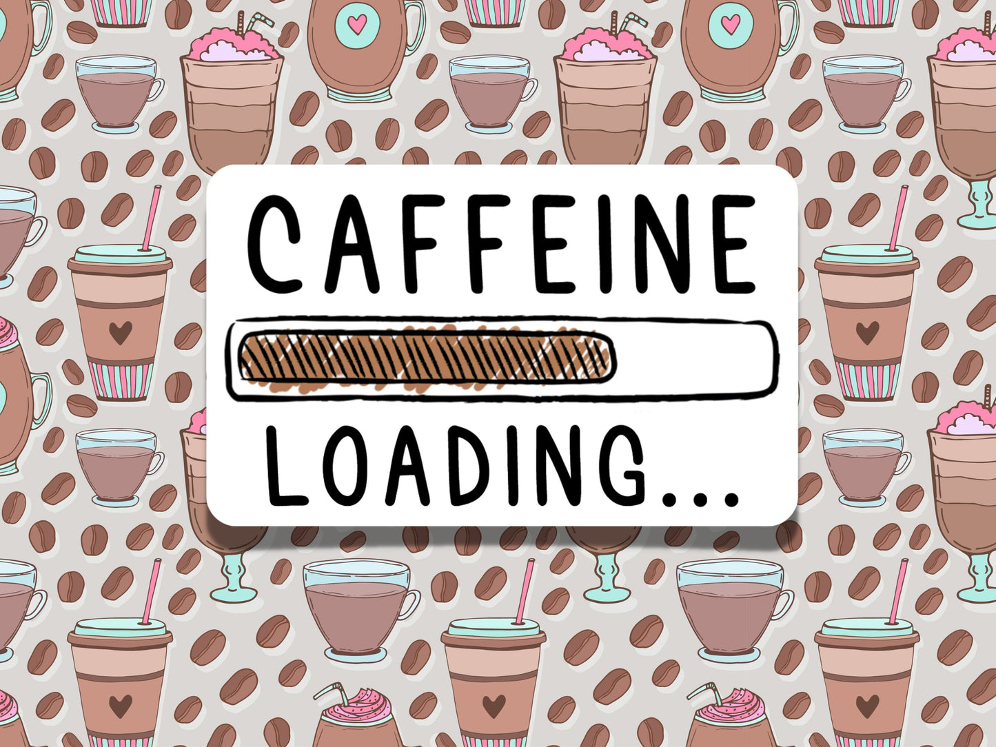 Caffeine Loading Sticker