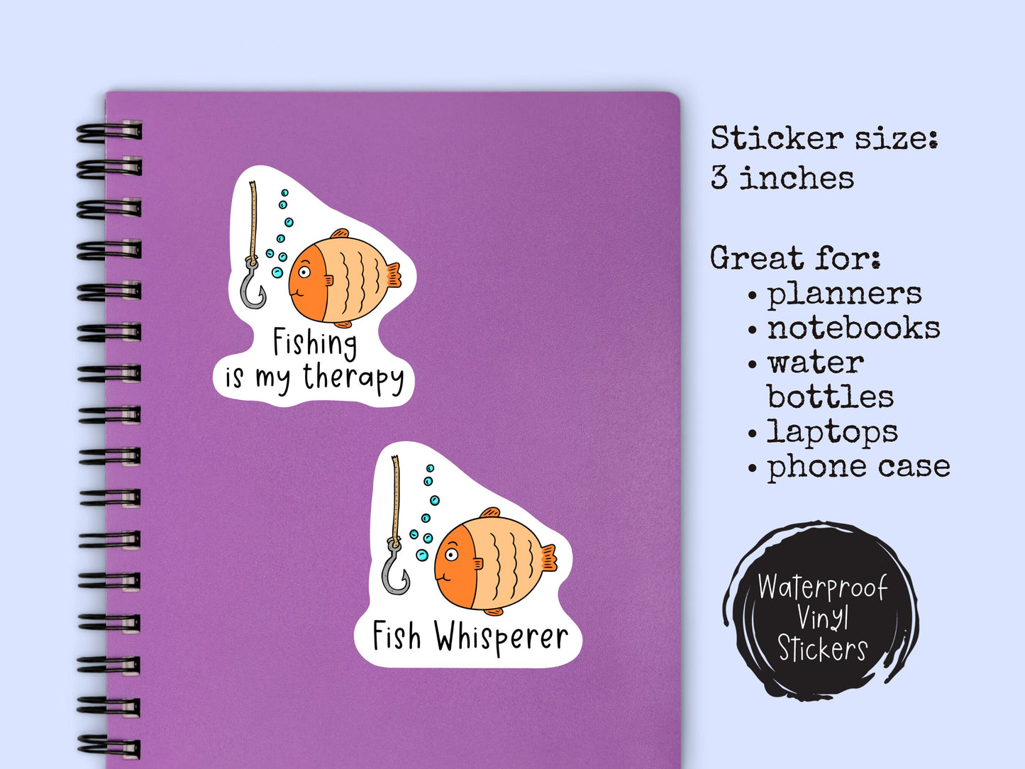 Fishing Sticker Fisherman Sticker