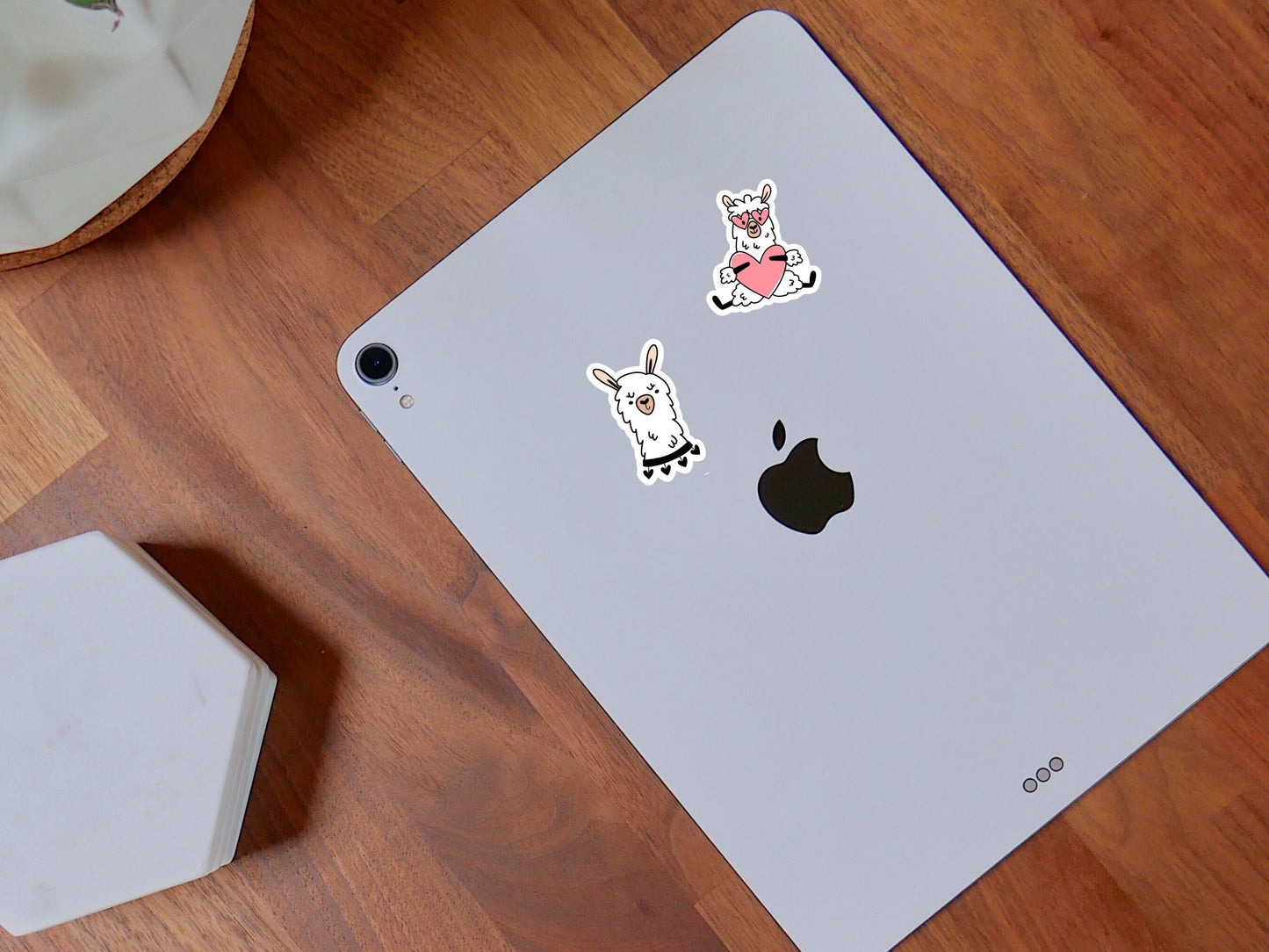 Mini Llama Sticker Sheet Cute Farm Animal Llama Small Sticker
