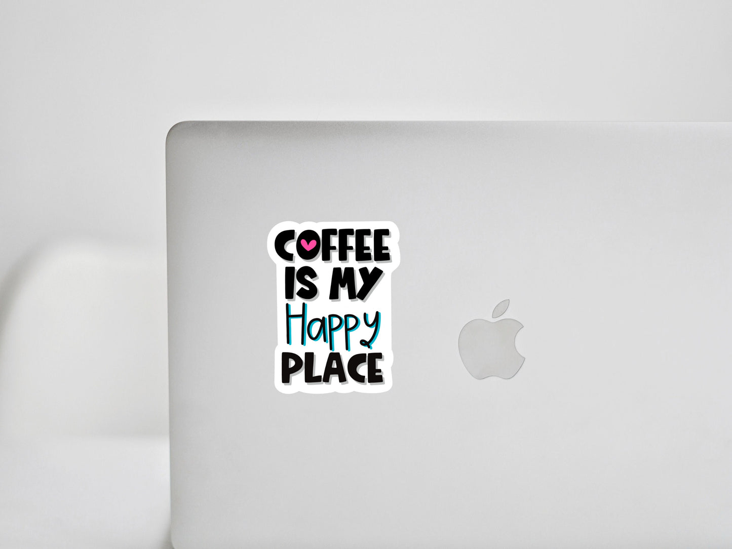 Coffee Is My Happy Place Sticker