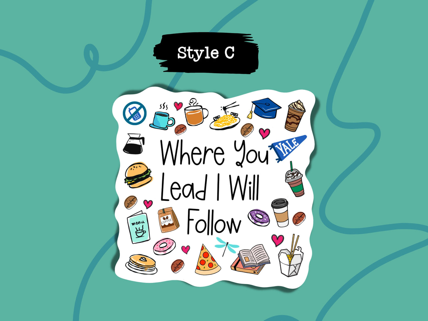 I Drink Coffee Like A Gilmore Girl Sticker Gilmore Girls