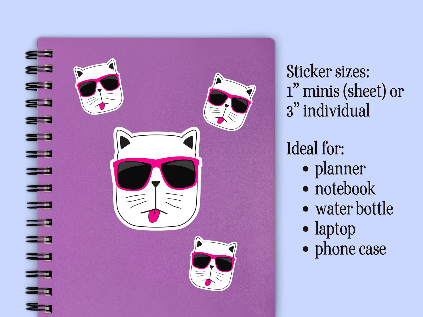 Cool Cat Sticker