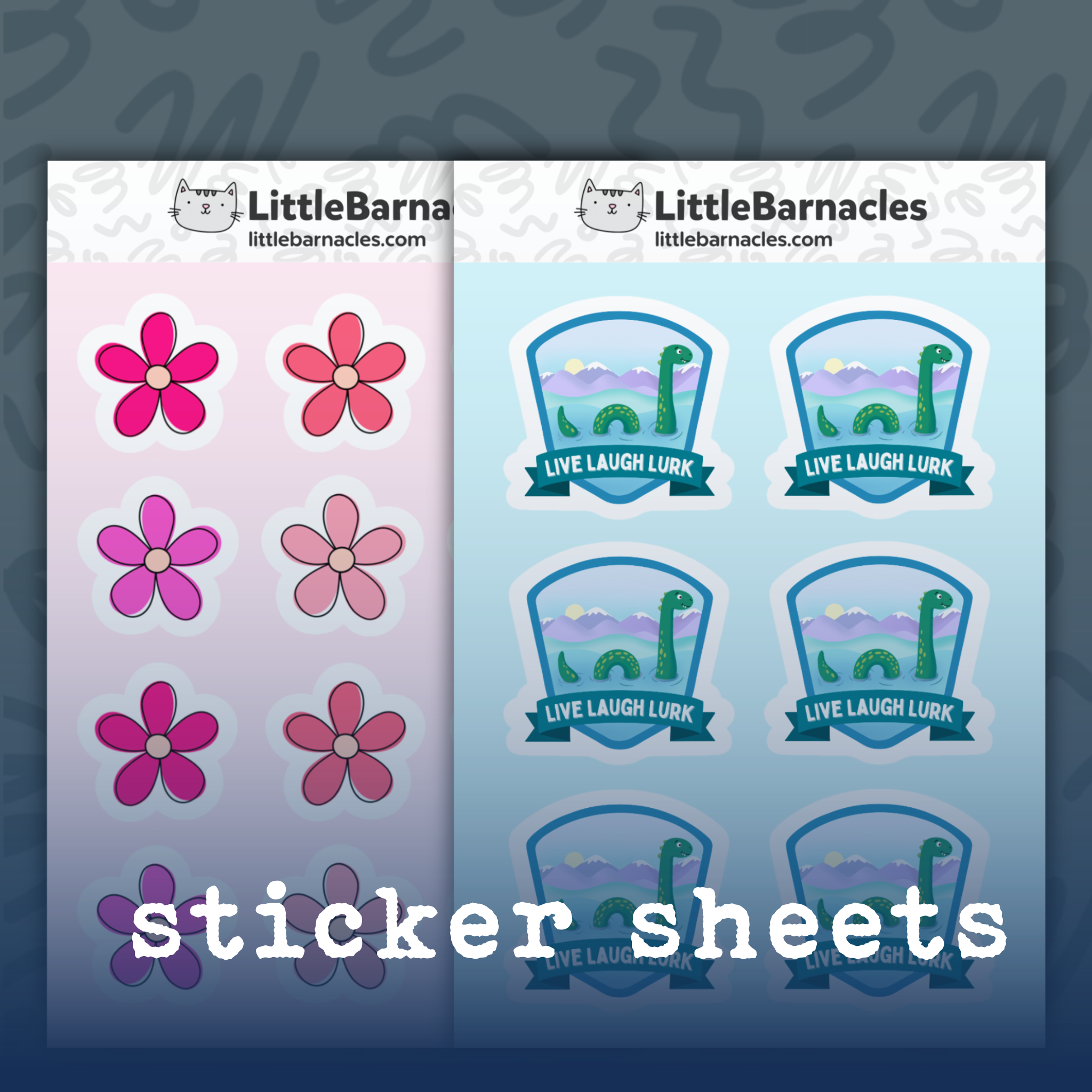 Sticker Sheets – LittleBarnacles