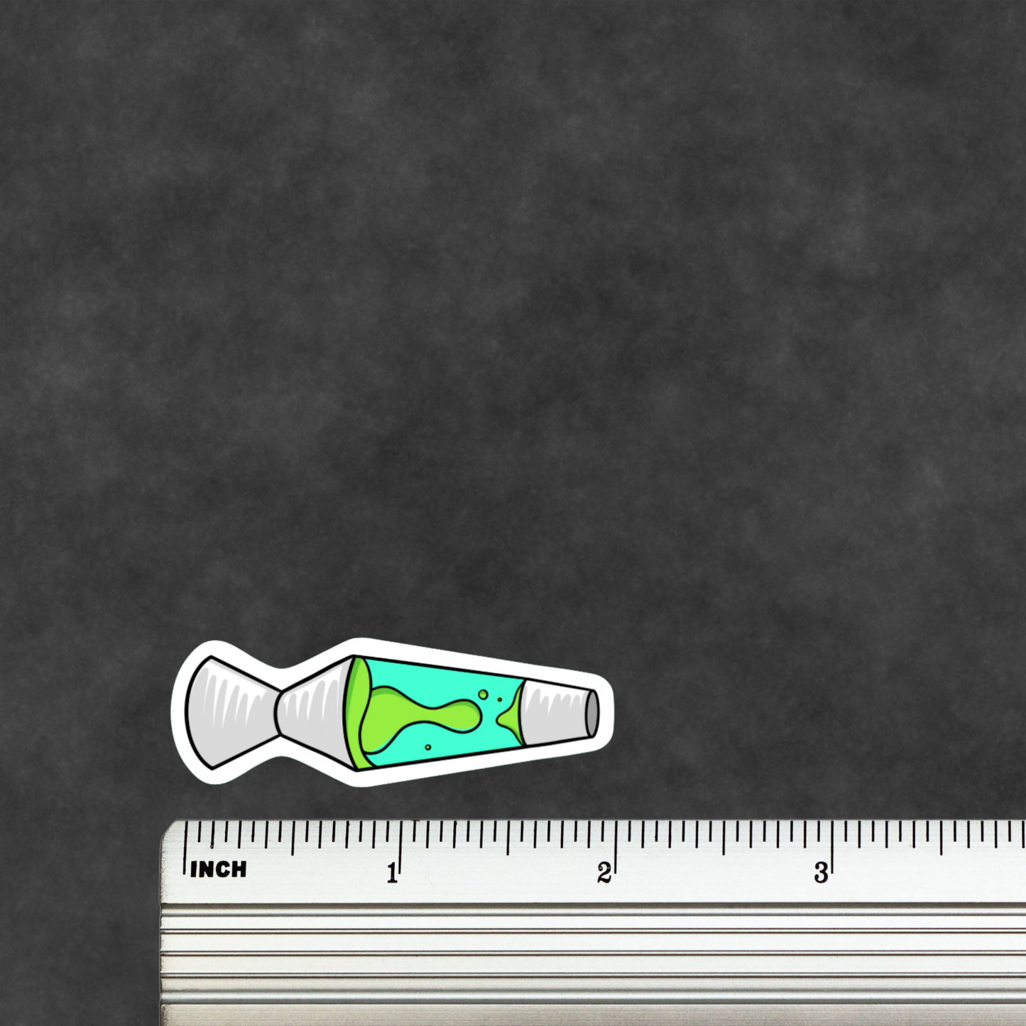 Mini Lava Lamp Sticker Sheet Retro 60 Nostalgia Small Sticker