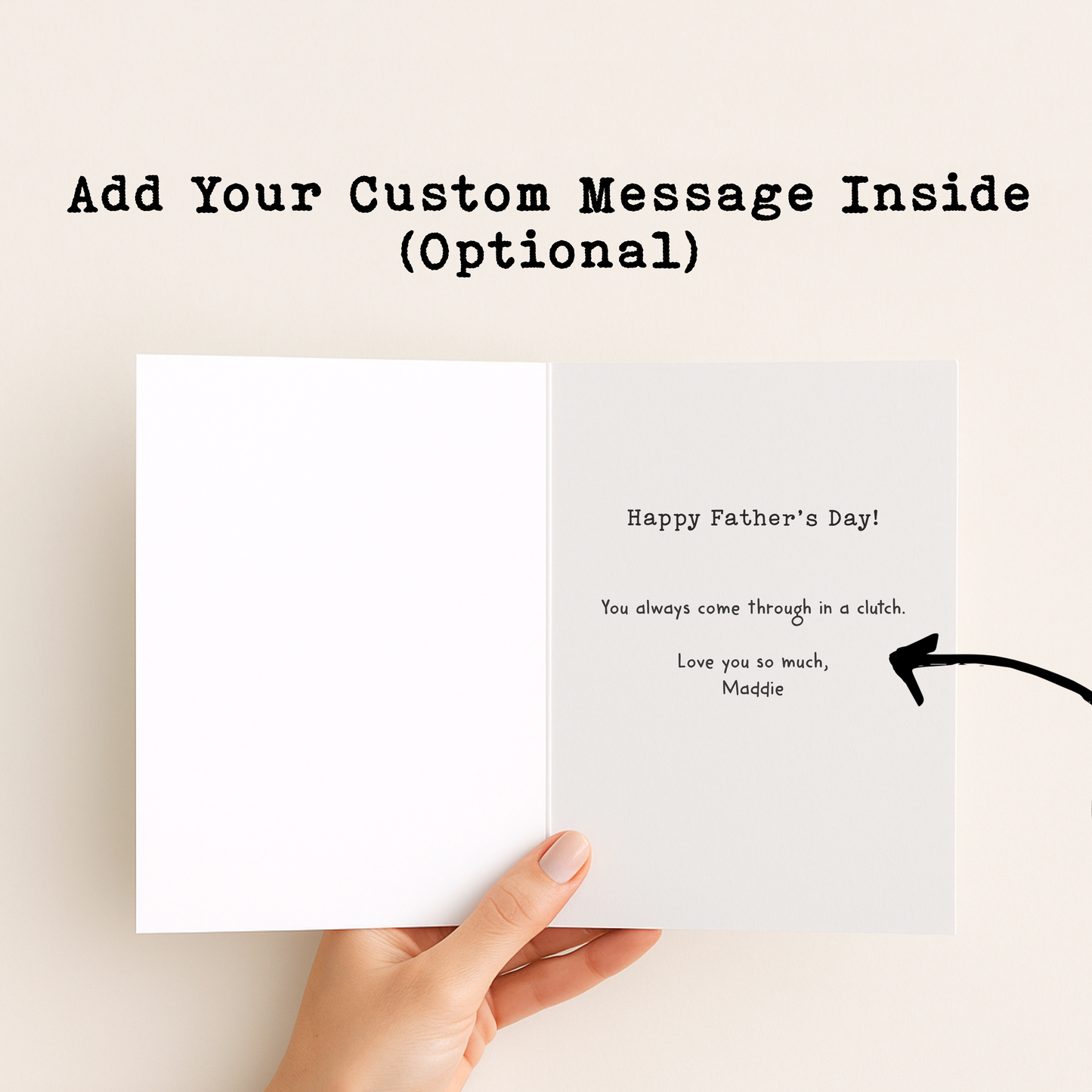 Golf Dad Father’s Day Card • Cute Golf Card for Dad • Funny Golfing Greeting Card • Father’s Day Card for Golfer