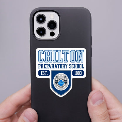 Chilton Sticker • Gilmore Girls Inspired Vinyl Decal • Stars Hollow Fan Sticker • Luke’s Diner Dragonfly Inn Reference • Waterproof Vinyl