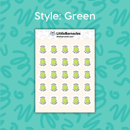 Mini Pickleball Planner Sticker • Cute Pickleball Game Icon • Pickleball Lover Sticker • Sports Calendar Label • Game Day Planner Sticker