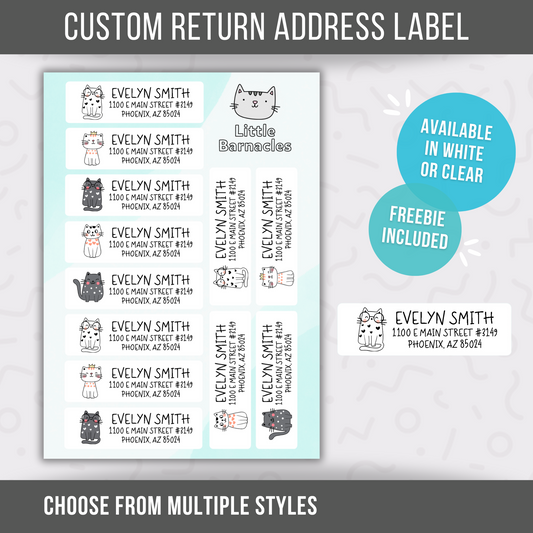 Custom Address Labels, Return Address Labels, Sheet of 12, Personalized Mailing Labels, Return Address Stickers, Customizable Address Labels