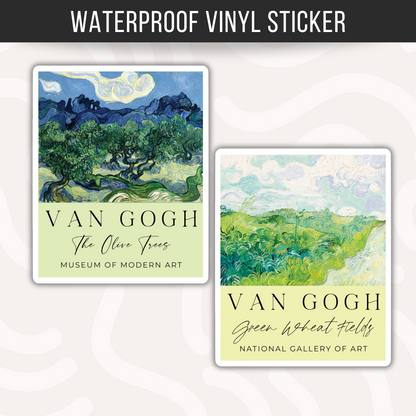 Van Gogh Sticker Collection Classic Art
