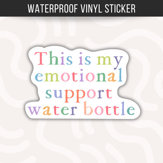 Emotional Support Sticker Anxiety Sticker Mental Health