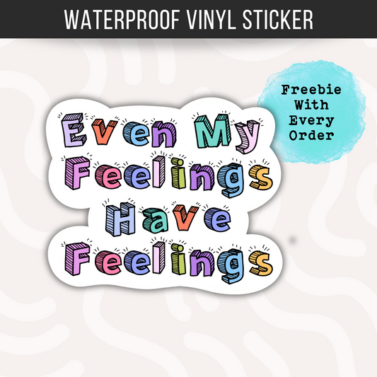 Funny Anxiety Sticker Mental Health