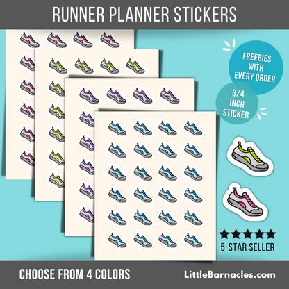 Running Planner Sticker • Run Reminder Icon • Cardio Exercise Sticker • Treadmill Tracker • Fitness Calendar Planner Label
