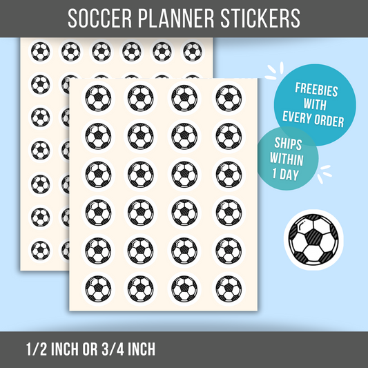 Soccer Planner Stickers Sport Sticker Soccer Game Sticker Soccer Practice Sticker for Planner and Calendar