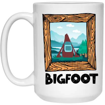 Bigfoot Portrait Mug Sasquatch