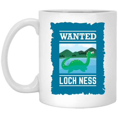 Wanted Poster Loch Ness Monster Mug Nessie Coffee Cup