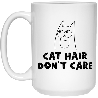 Funny Cat Hair Mug For Cat Lover Cat Coffee Cup