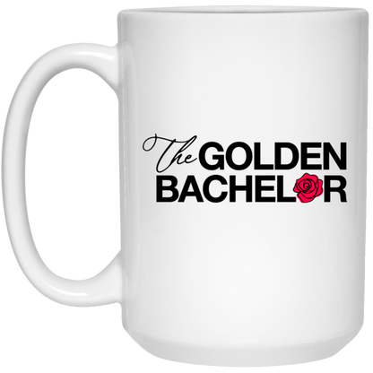 The Golden Bachelor Mug The Bachelor Coffee Cup Red Rose