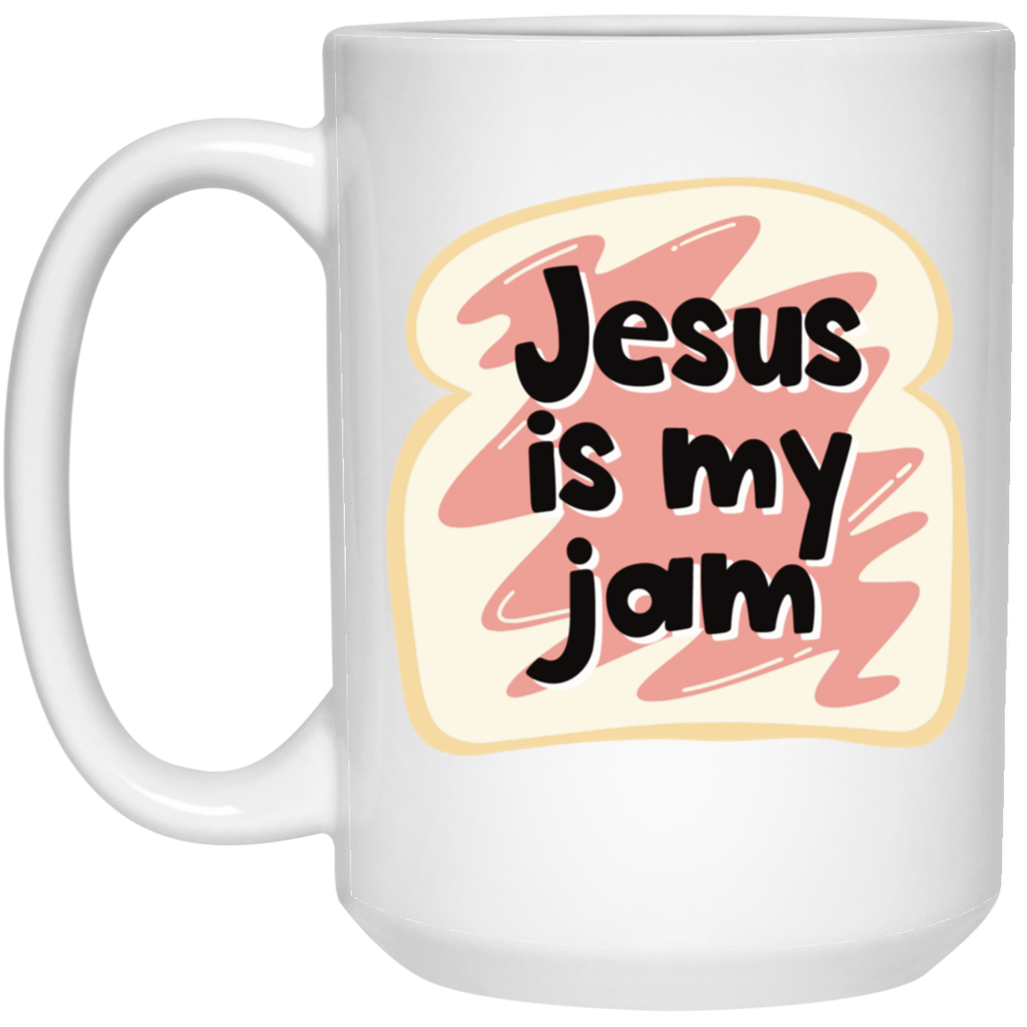 Jesus Is My Jam Mug Christian Coffee Cup Religious Faith Mug