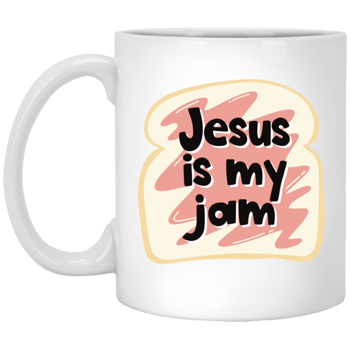 Jesus Is My Jam Mug Christian Coffee Cup Religious Faith Mug