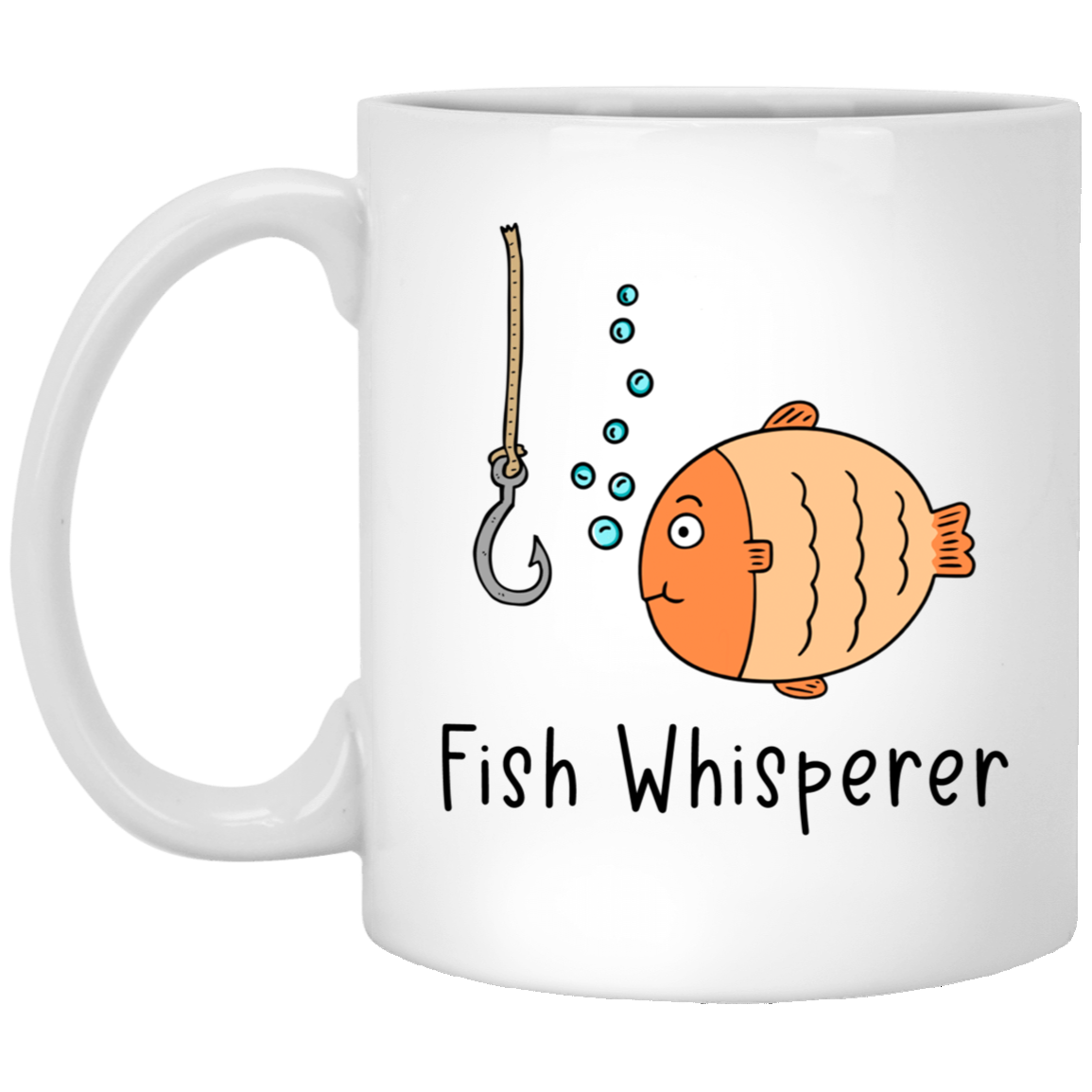 Fish Whisperer Mug Fishing Coffee Cup