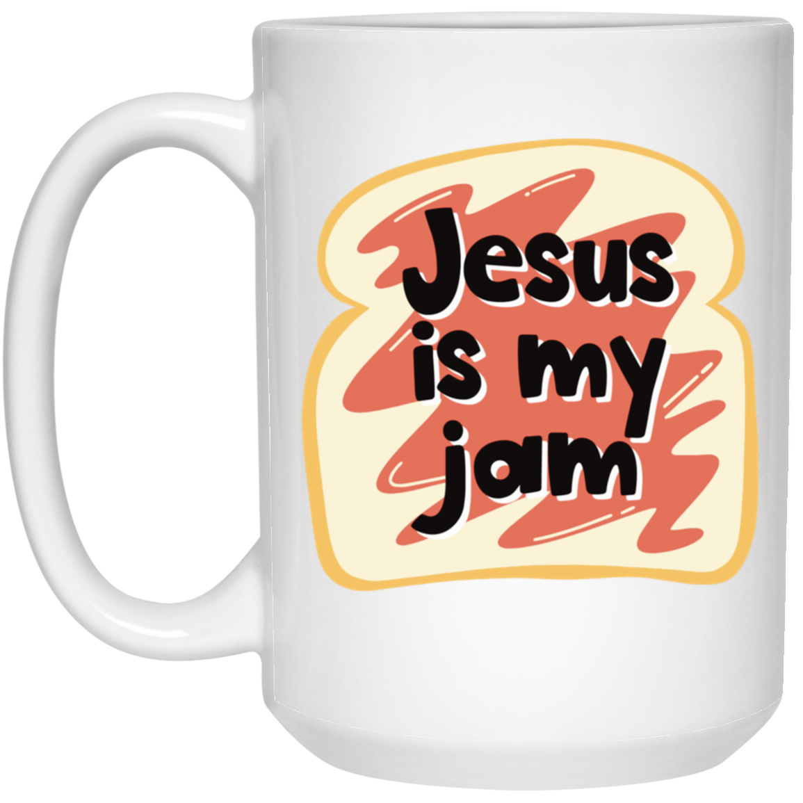 Jesus Is My Jam Mug Christian Coffee Cup Religious Faith Mug